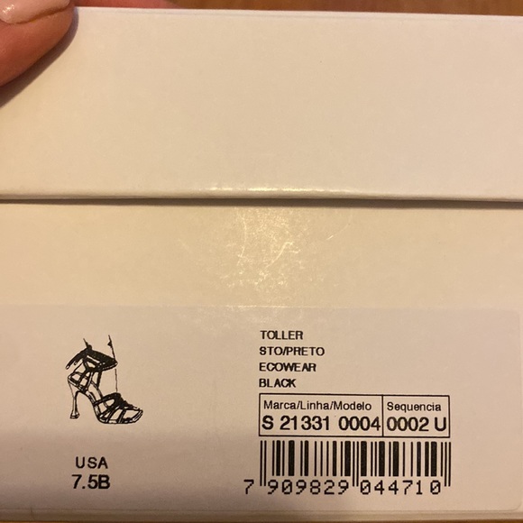 SCHUTZ | TOLLER LEATHER SANDAL - Picture 6 of 6